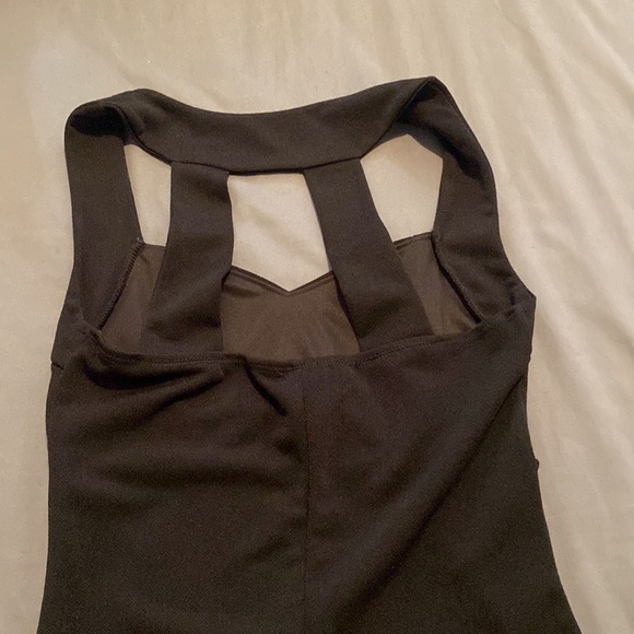 Mini Black Cutout Dress - Picture 3 of 3